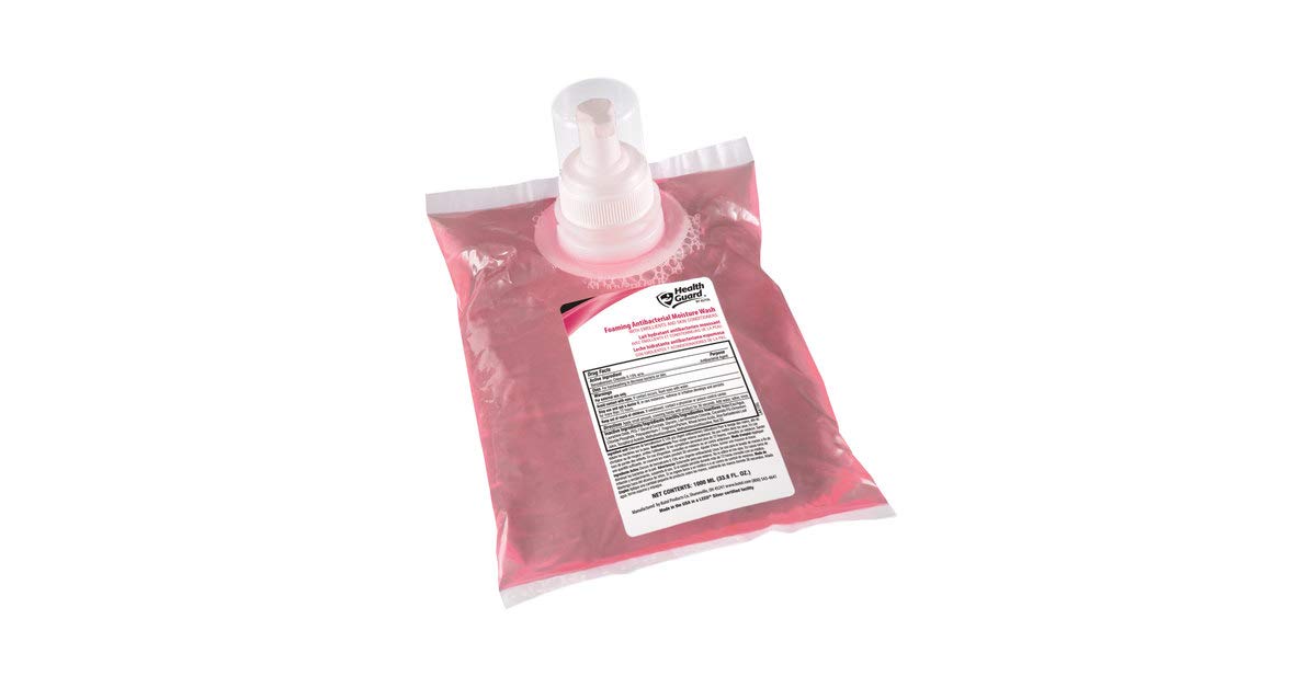 Kutol Foaming Antibacterial Moisture Hand Wash with Aloe Vera, Vitamin E and Amino Acids (0.13% BZK) #64041, 1000 mL / 6 per Case