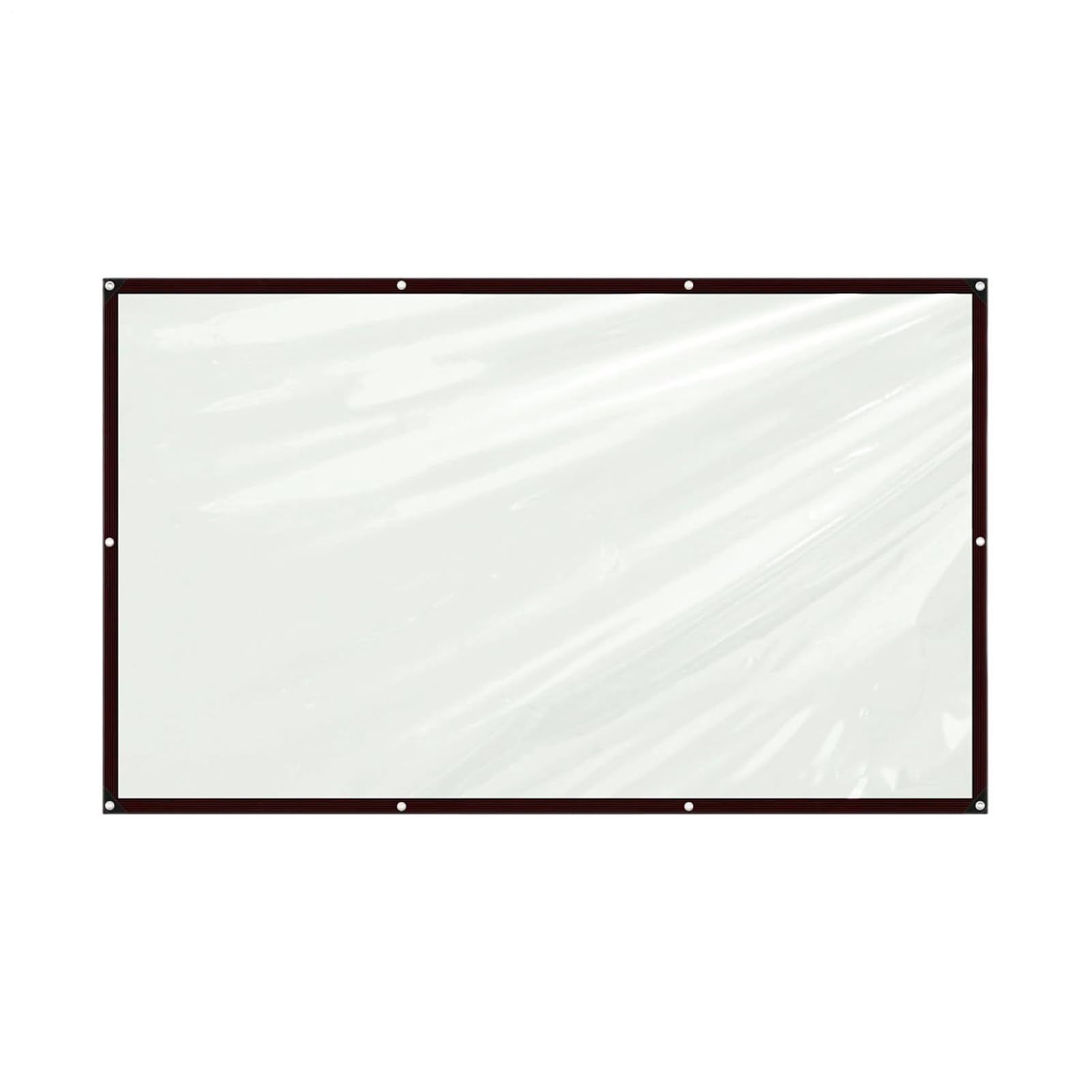 Lonas impermeables para exteriores de 2.1 x 6.1 m toldo transparente de lluvia
