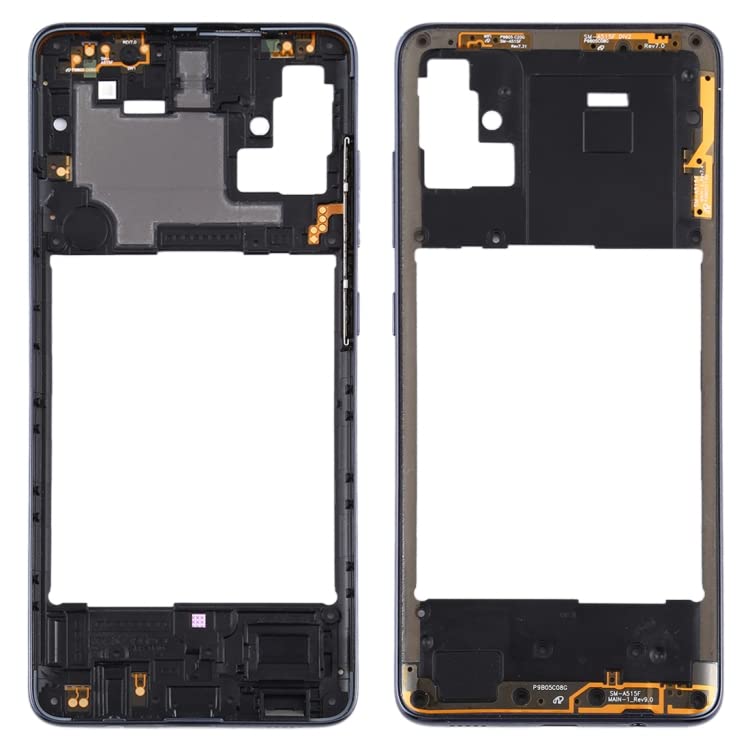 Amazon.com: for Galaxy A51 Middle Frame Bezel Plate (Black) : Cell