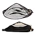 Women's Crossbody Tassel Bag - Shoulder Handbag Bolsa Feminina (Black and White)
