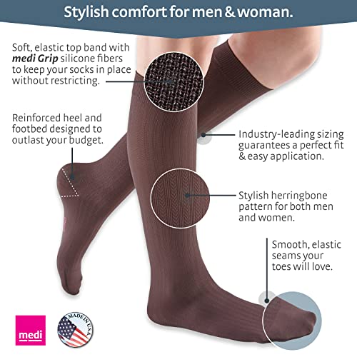 Image of mediven for women vitality, 20-30 mmHg, Calf High Stockings, Closed Toe