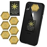 5G & EMF Blocker 6+1 pcs for Mobile Phones 2021 Latest Model – EMF Protection Cell Phone Stickers - 24K Gold EMF Pro Neutralizer - 5G Mobile Phone Protector - Anti-Radiation 7 Shilds for All Devices