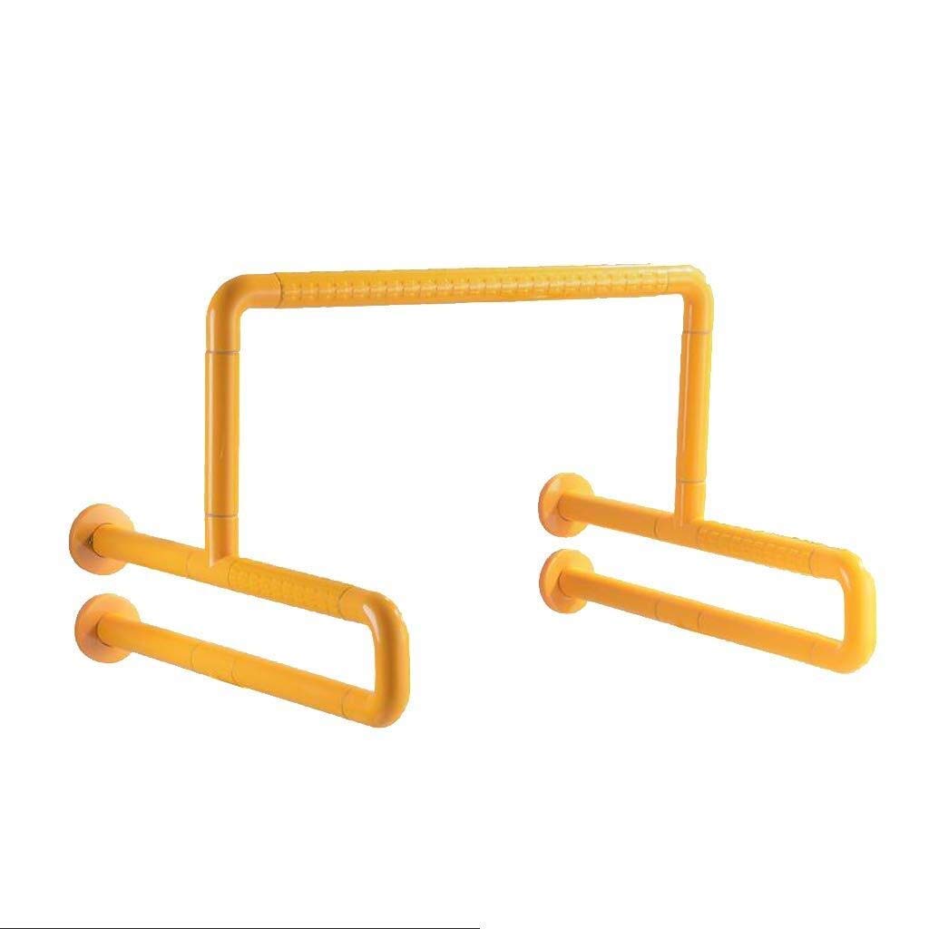 Barra De Seguridad Resistente para Ducha Y Bañera, Pasamanos De Nailon Sin Barreras, Barra De Agarre De Acero Inoxidable con Ventosa, Pasamanos De Seguridad Antideslizant,White-B