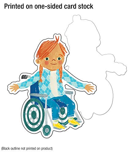 Image of Carson Dellosa All are Welcome 36-Piece Student Diversity Cutouts, 36 Diverse Students Cutouts for Bulletin Board and Diverse Classroom Decor, Inclusive Cutouts for Classroom