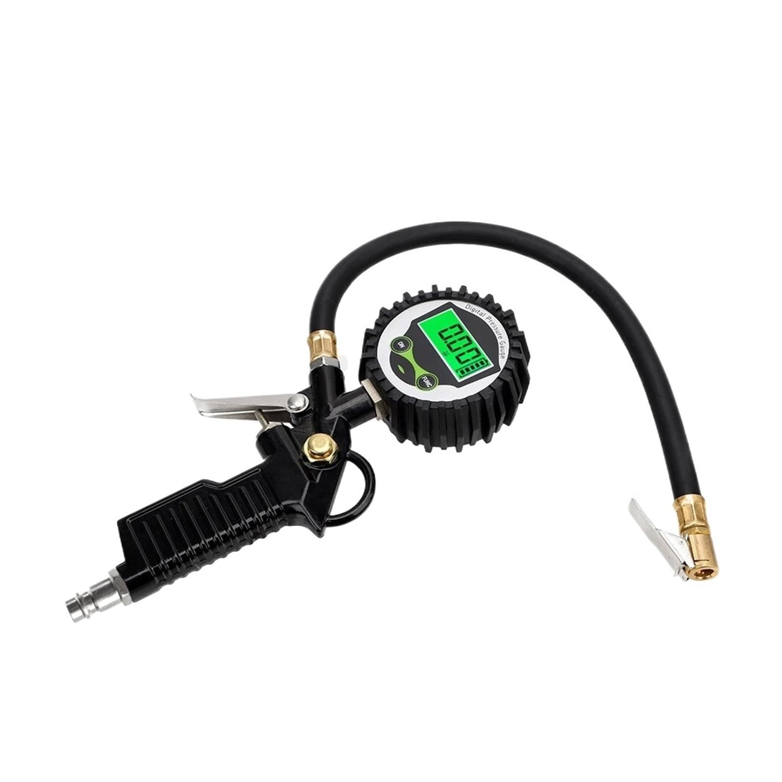 Cyfrowy Wyświetlacz LCD Dla Auto Car Bike Motor Podświetlenie LED Tester Pojazdu Samochód UE Wskaźnik Inflatora Ciśnienia Powietrza W Oponach łAtwy W UżYciu