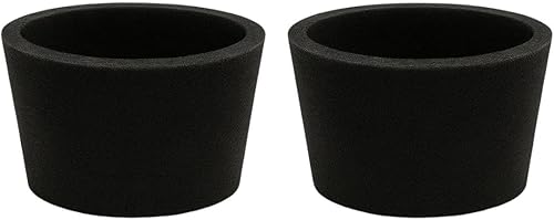 Nispira Filtro de funda de espuma de repuesto compatible con la mayoría de aspiradoras Shop-Vac, Vacmaster y Genie Wet Dry Shop. Comparado con la