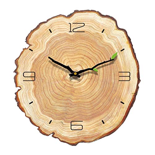 Orologio Da Parete Rustico Con Venature Del Legno, Funzionamento A Batteria, 38 Cm, Silenzioso, Senza Ticchettio, Divertente Regalo Per Amanti Del Vino, Decorazione Per La Casa In Campagna, Per