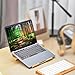 SAMDI Heighten Wood Notebook Stand for Portable MacBook, iPad Pro Mini Air, Other Tablet Pc - (White Birch)