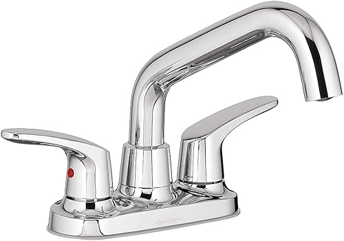 Miniatura 2 de American Standard 7074240.002 Colony Pro - Grifo utilitario de 2 manijas, cromo pulido