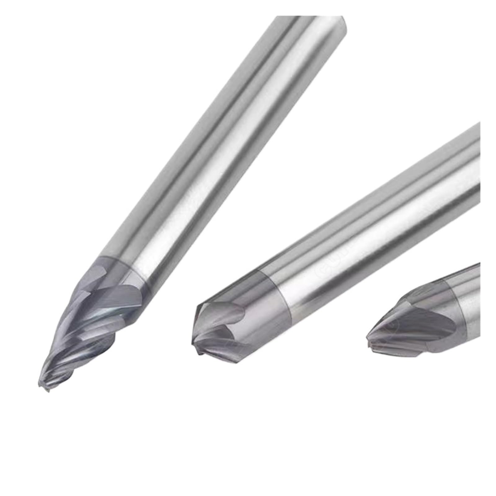 Broca enrutadora de chaflán, Fresado de chaflán HRC60, 90 Grados, 4 Flautas, avellanador Esquina carburo, Fresa Biselado, desbarbado, enrutador Ranura en V con Bordes 6mm(8X90A)