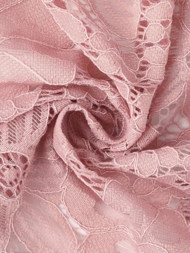 Image of Allegra K Lace Shrug Bolero for Women's Wedding Guest Cap Sleeve Sheer Floral Cardigan