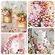 3D Schmetterlinge Deko, MXTIMWAN 48pcs Bunter Laser Schmetterling Deko, Spiegel Schmetterling Aufkleber Acryl Silber 3D Schmetterlinge Abnehmbare Butterfly Wandsticker Party Dekoration,4Stile,3Größen