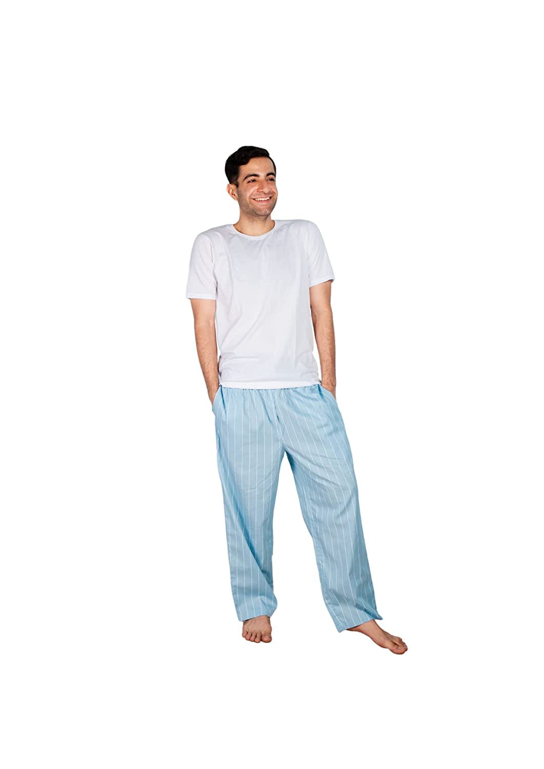 Sleepyhead 100% Pure Cotton Pajama Sleepwear, Two Piece Pajama Set for Men-picture-46