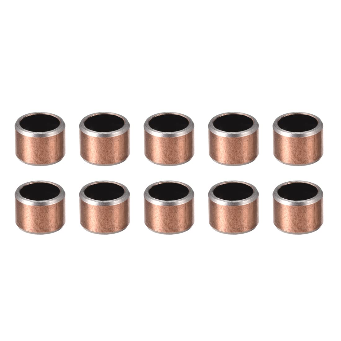 Boccole Oleose Senza Manutenzione Swpeet 50cs 5 Dimensioni 6 Mm (foro) × 8 Mm (OD), 8 Mm (foro) X Cuscinetti Per Macchine Tessili
