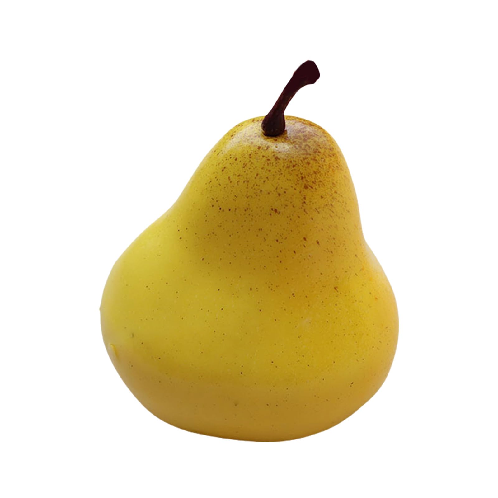 LiRRvb Decorative Simulated Pear Realistic Artificial Foam Fruit Cabinet Decoration Vegetable Props for Shop Use Desk Decoration