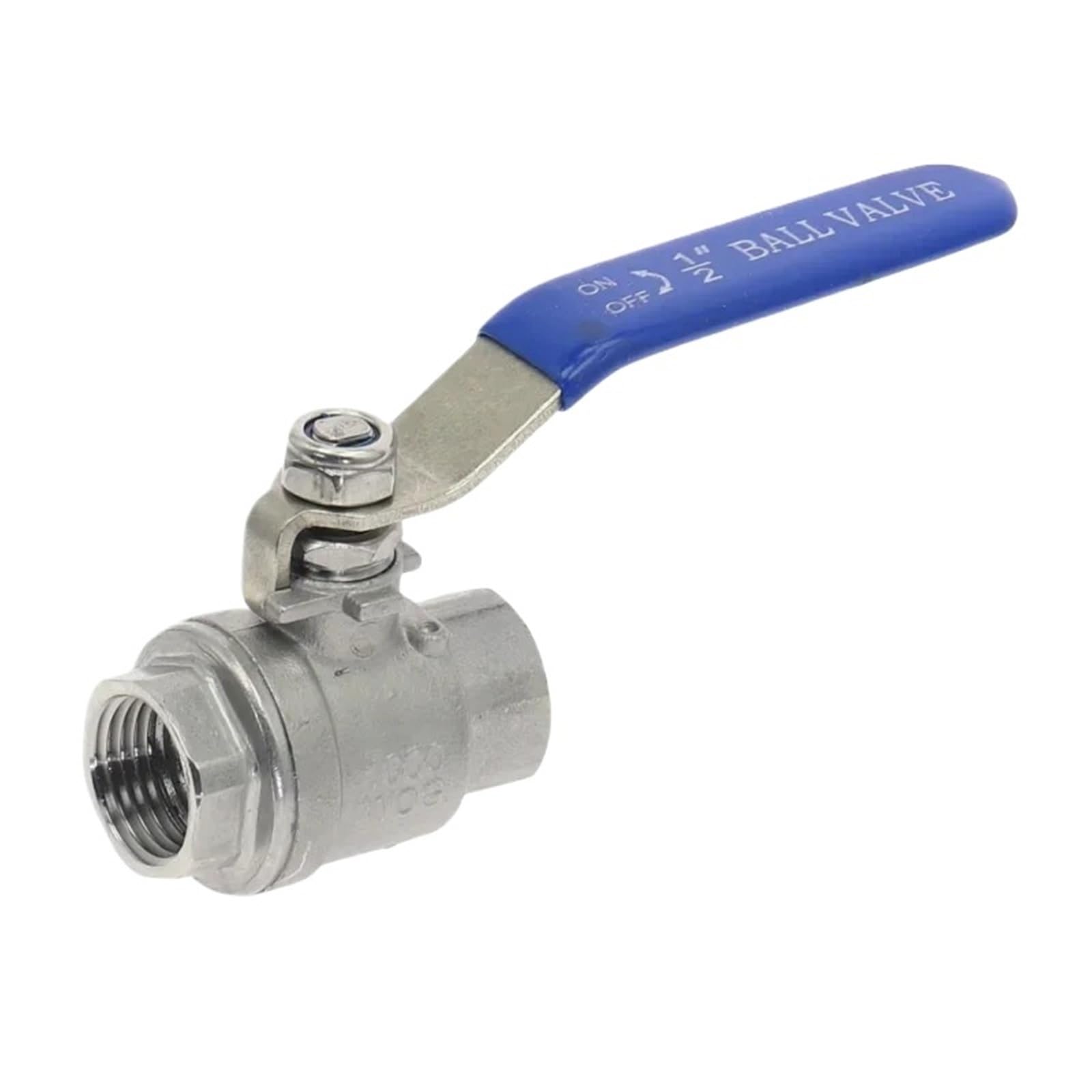 Vanne à boisseau sphérique 1 pouce inox SS304 pour arrosage et réseau domestique
