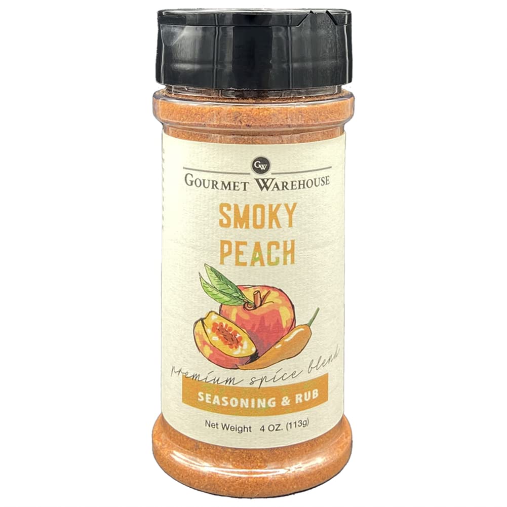 Gourmet Warehouse Smoky Peach BBQ Rub Seasoning Spice
