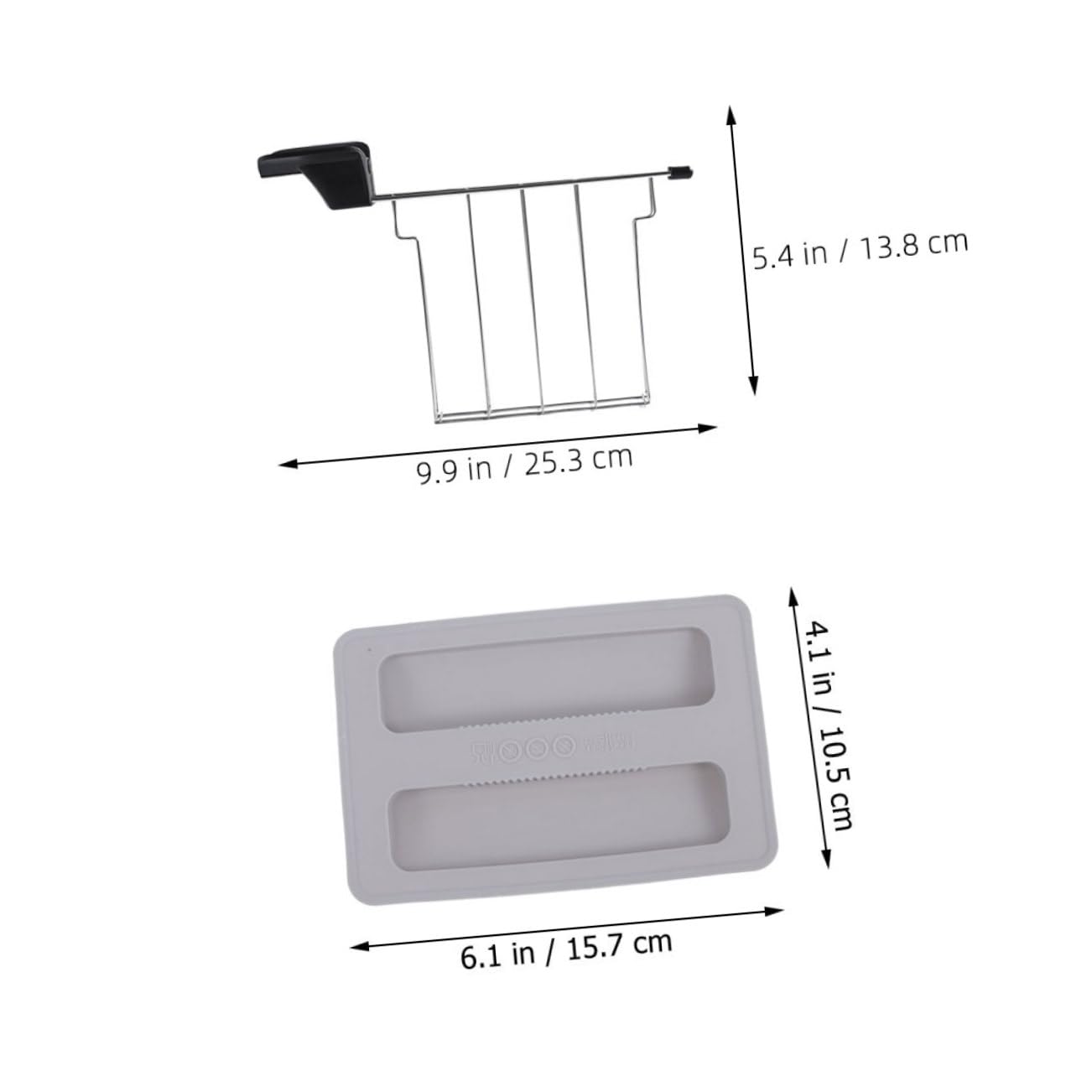 VINTORKY Silicone Toaster Lid Toaster Machine Part Sandwich Cage for Protective Cover Reusable Heat Resistant Easy to Clean