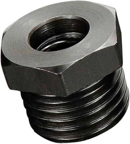 Miniatura 7 de Adaptador de husillo de cabezal de torno de carpintería M18x2.0.197 in a 1"x8TPI, adaptador de inserción de portabrocas de rosca, accesorios de