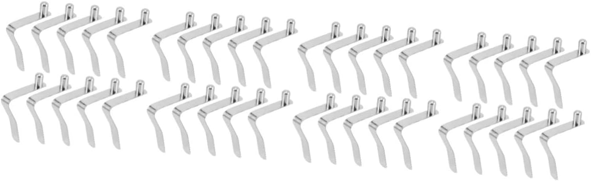 BESPORTBLE Tent Buckle Pipe Snap Spring Clip Boat Spring Push Pole Spring Button Clips Tent Spring Kayak Clip