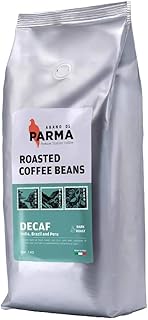 حبوب قهوة محمصة داكنة منزوعة الكافيين من ابانو دي بارما، 1 كجم