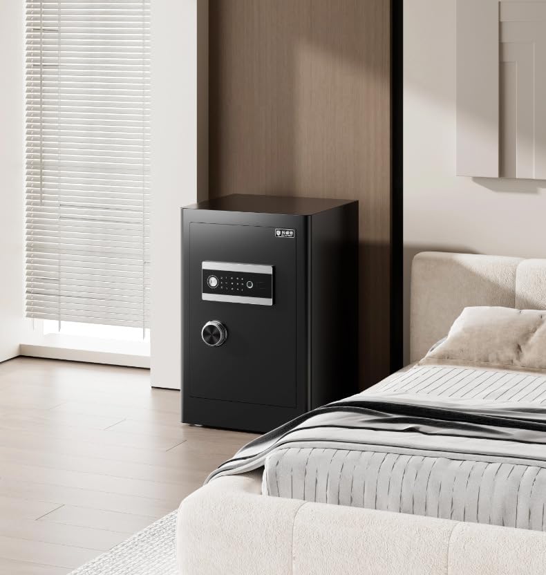 金庫 家庭用 業務用 電子式 テンキー式 34L (幅33 x 奥行33 x 高さ36