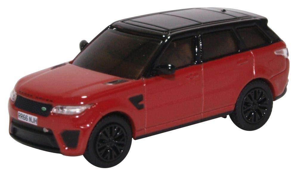 Oxford Diecast 76RRS003 Range Rover Sport SVR Firenze Red