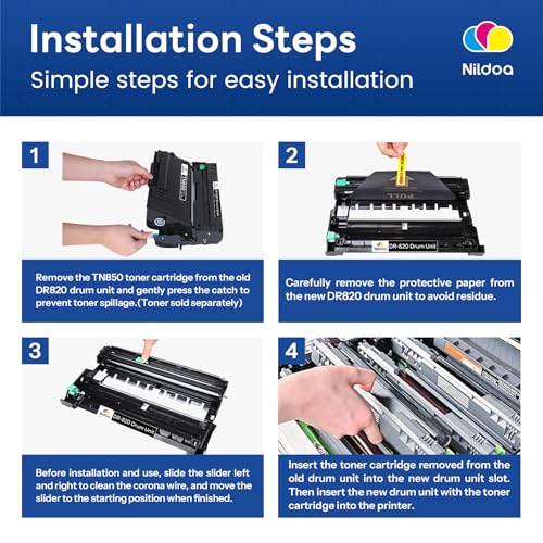 Image of DR820 DR-820 Drum Unit [Not Toner] Replacement for Brother DR-820 DR820 MFC-L5900DW HL-L6200DW MFC-L5800DW HL-L5200DWT Printer, 1Pack