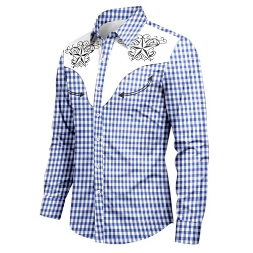 Chemise homme été à carreaux style Oktoberfest pour vos soirées et moments décontractés