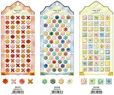 Amazon Co Jp カミオジャパン Tilely Seal タイリーシール タイルシール シール シートシール デコ コラージュ 素材 ジャンクジャーナル デコレーション ヴィンテージ スタンプシール かわいい 手紙 手帳 ギフト プレゼント Kj Dusty 文房具 オフィス用品