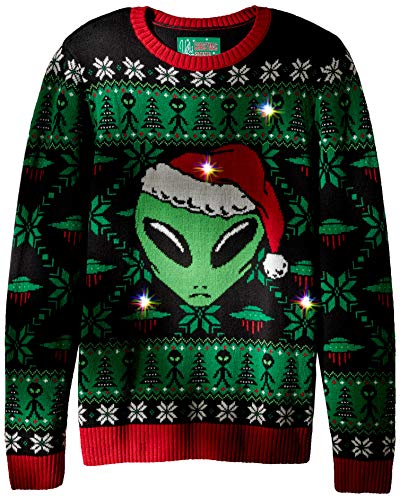alien christmas sweater