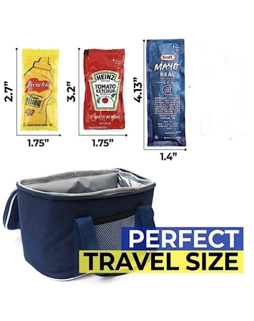 Miniatura 4 de Quick Bundle Paquetes de condimentos  100 bolsas individuales de cada una salsa de tomate, mostaza y mayonesa (300 paquetes de condimentos en total)