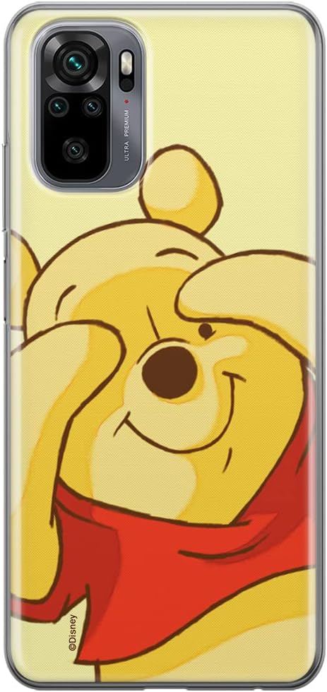 ERT GROUP Mobile Phone case for Xiaomi REDMI Note 10/ 10S Original and Officially Licensed Disney Pattern Winnie The Pooh and Friends 033 adapted to The Shape of The Mobile Phone, case Made of TPU