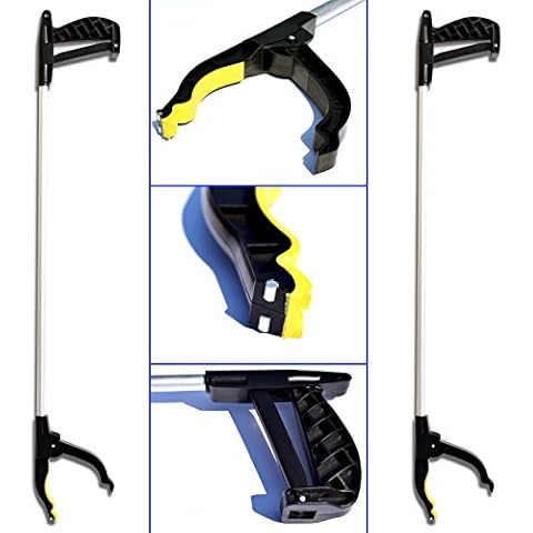 Di-Nesh Greifhilfe Aluminium 76cm Greifer Greifzange Papiergreifer Greifarm Cover