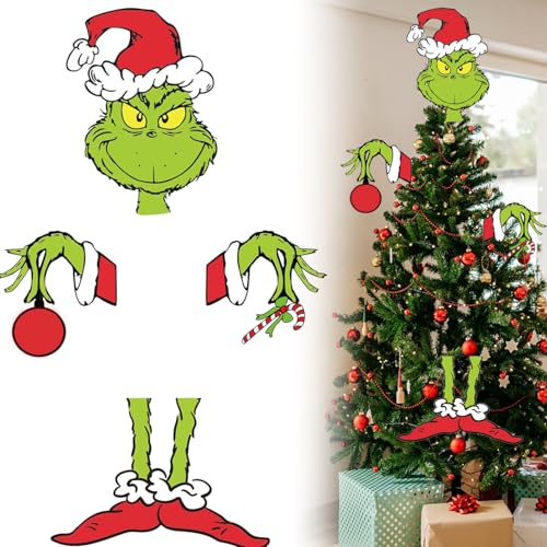 Grinch Weihnachtsbaumschmuck, Grinch Weihnachtsdekorationen, Grinch...