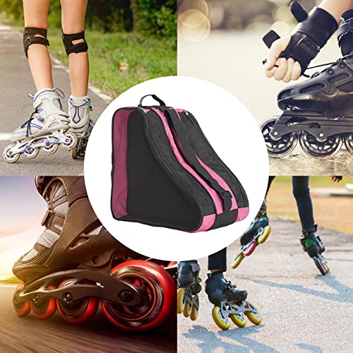 Gemvan Bolsa para de Skate, Bolsa Respirável de 3 Camadas, Bolsa para Transporte de Skate, Malha Azu