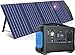 Produktbild Solargenerator, 540Wh Tragbare Powerstation Stromspeicher mit 100W Faltbares Solarpanel, Solaranlage Komplettset mit AC/DC/USB/LCD Anzeige, für Mobile Reisen, Outdoor Camping Zubehör