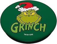 Vista 2 de Dr. Seuss Grinch PopSockets Adhesivo PopGrip