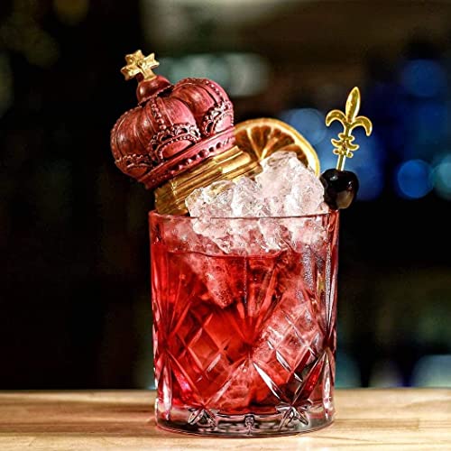 Elegant Crystal Whiskey Glass Set, Double Old Fashioned Scotch Glasses Perfect For Serving Whiskey Bourbon, Mixed Drinks - Set Of 6 Cocktail Glasses #TOP7