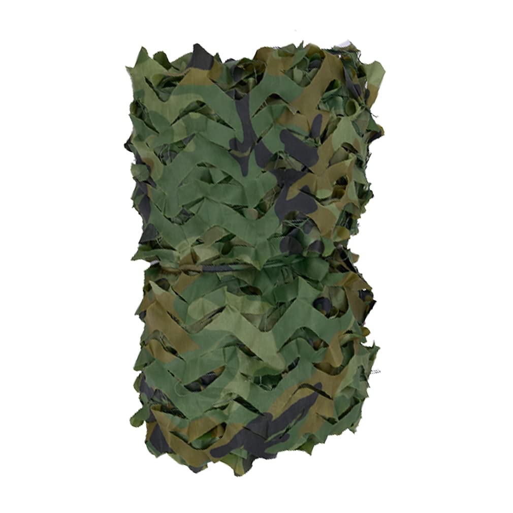 OUdini Army Camouflage Net,Woodland Camouflage Mesh Netting,Sunscreen Nets Camo Nettings,for Camping Hunting Shooting,Outdoor Sun Shade/2 * 10M