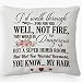 Tasse à café « I'd Walk Through Fire for You Sister. Well Not Fire » - Cadeau pour sœur ou amie - Tasse à café de 325 ml