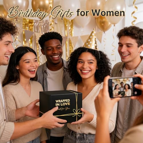 Eletorot Birthday Gifts for Men Women, Unique Black Spa Basket Gift Set | Christmas Gift for Him Dad Husband Grandpa Brother Boyfriend Her Friend Teacher Coworker, Fathers Day, Valentines Day - Image 6