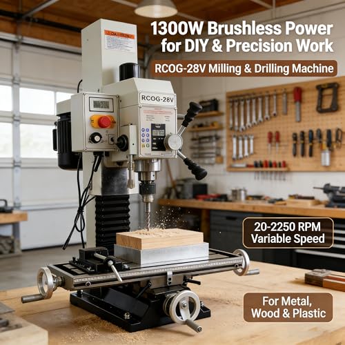 INTBUYING Mini Milling Drilling Machine