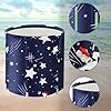 Portable Bathtub for Adults,Soaking Standing Bath Tub Separate Family Bathroom SPA Tub,Thickening with Thermal Foam to Keep Temperature (Blue Sky)