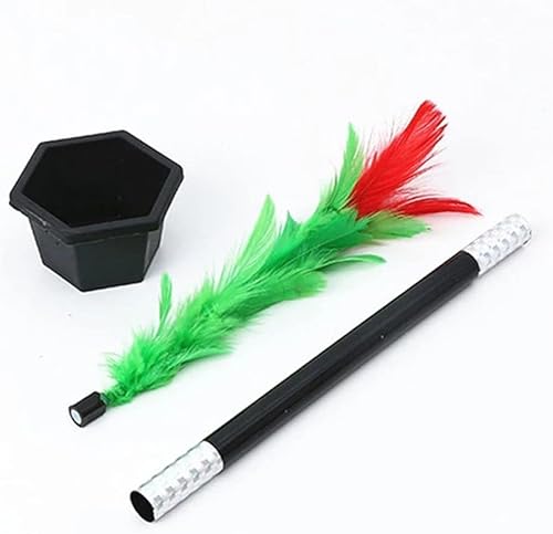 Miniatura 5 de Varita mágica a flor Truco de magia, divertido espectáculo para palo de flor mágica