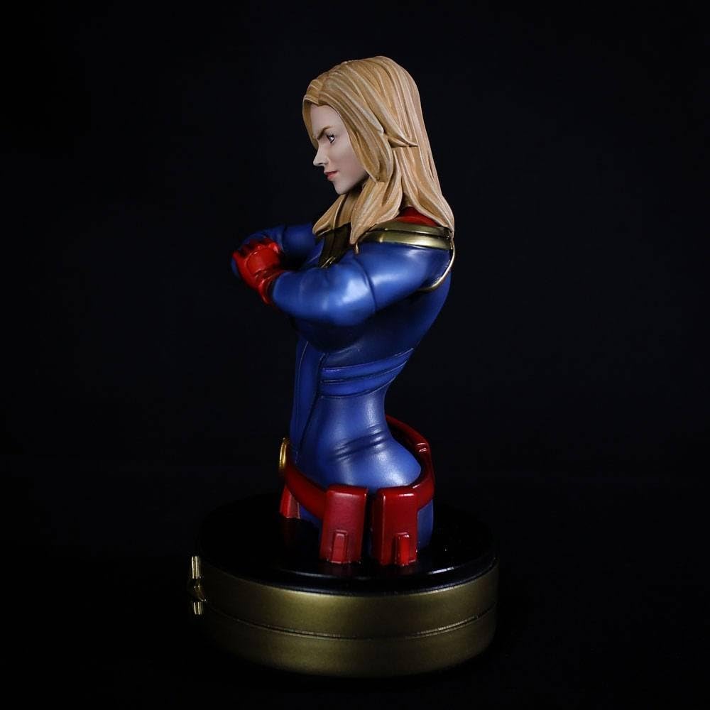 Semic Distibution Buste Marvel Captain Marvel - Résine 20 cm (ref. SMB005) Multicolore