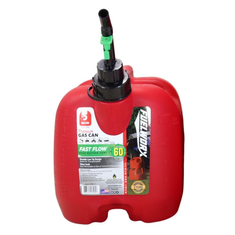 Fuelworx 5 Gallon Gas Can