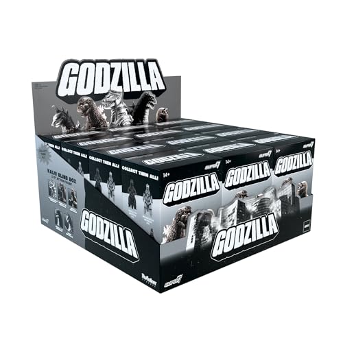 Image of Super7 Toho Godzilla Blind Box Flat - (12 Pack) 3.75 inch Toho Godzilla Action Figures Classic Cartoon Collectibles and Retro Toys