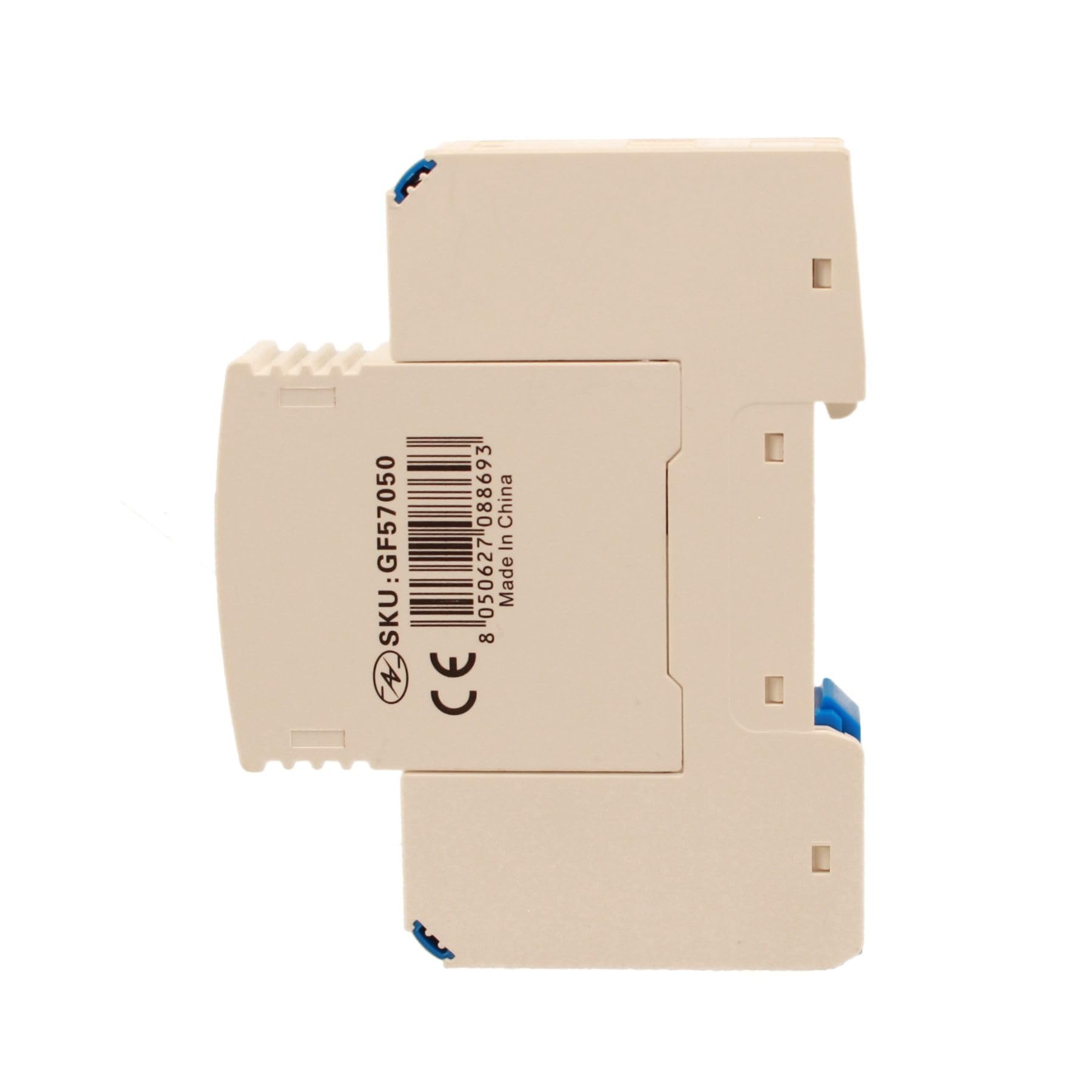 Descargador de sobretensión modular, SPD Tipo 2+3 T2+T3, 1P+1P Solo 1 Módulo DIN, 5kA-15kA 10kV AC275V, IP20 IEC61643-11
