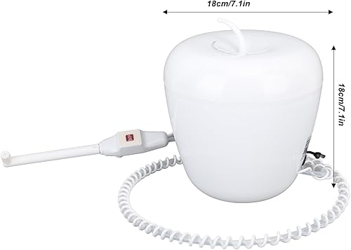 Miniatura 5 de FOSA Kit de cubo de enema eléctrico de gran capacidad de agua con mango extendido, operación de un botón, boquilla de alivio de estreñimiento,